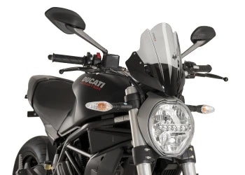DUCATI MONSTER 821 DARK [2016] – sportsskjerm – gjennomsiktig