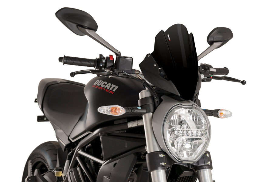 DUCATI MONSTER 821 DARK [2016] – sportsskjerm – gjennomsiktig