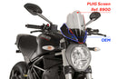 DUCATI MONSTER 821 DARK [2016] – sportsskjerm – gjennomsiktig-17