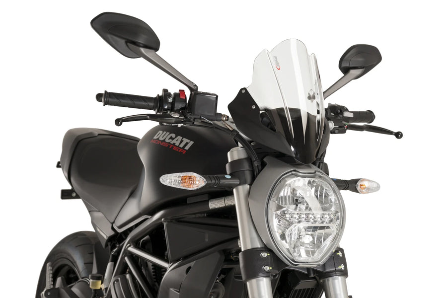 DUCATI MONSTER 821 DARK [2016] – sportsskjerm – gjennomsiktig