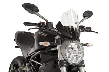 DUCATI MONSTER 821 DARK [2016] – sportsskjerm – svart