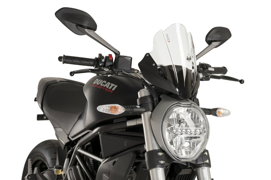 DUCATI MONSTER 821 DARK [2016] – sportsskjerm – svart