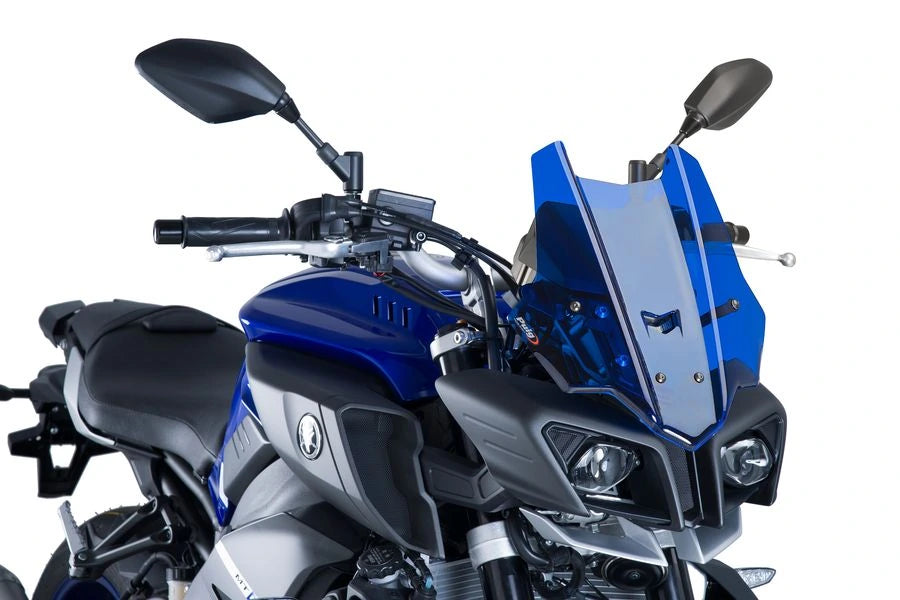 TRIUMPH BONNEVILLE T 120 BLACK [2025] - PUIG Tourenscheibe | Blau | PUIG 8917A