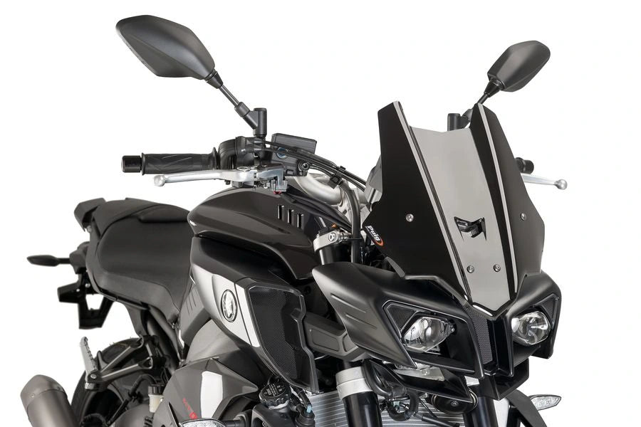 TRIUMPH BONNEVILLE T 120 BLACK [2025] - PUIG Tourenscheibe | Schwarz | PUIG 8917N