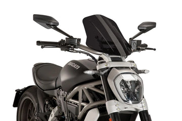 TRIUMPH BONNEVILLE T 120 BLACK [2025] - Justerbar turskjerm | Sterkt tonet | PUIG 8922F