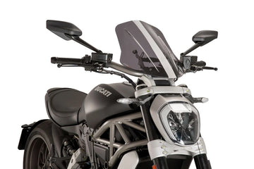 TRIUMPH BONNEVILLE T 120 BLACK [2025] - Justerbar turskjerm | Tonet | PUIG 8922H