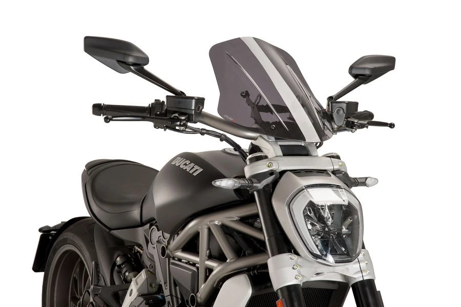 TRIUMPH BONNEVILLE T 120 BLACK [2025] - Justerbar turskjerm | Tonet | PUIG 8922H