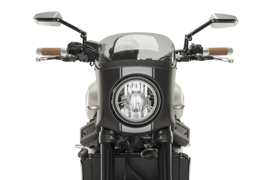 YAMAHA XSR 900 [2021] – Retro Fairing Screen – Gjennomsiktig