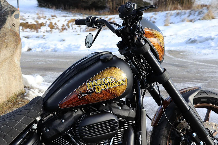 harley davidson fxlrst [CULT WERK] – Dashdeksel for Harley