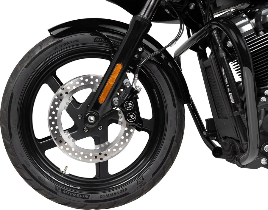 harley davidson softail street bob fxbb [KLOCK WERKS] - Hugger Series frontskjerm med monteringsblokker for Softail/Dyna