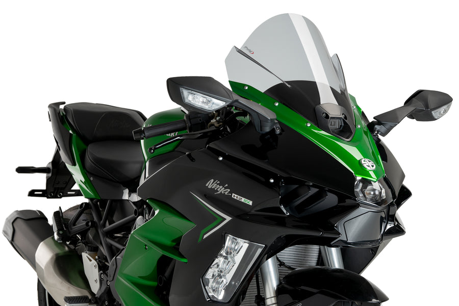 KAWASAKI NINJA H2 SX SE [2025] – Z-Racing-skjerm – Gjennomsiktig