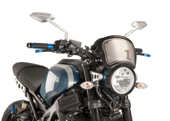YAMAHA XSR 900 [2021] – ALU frontplate – svart