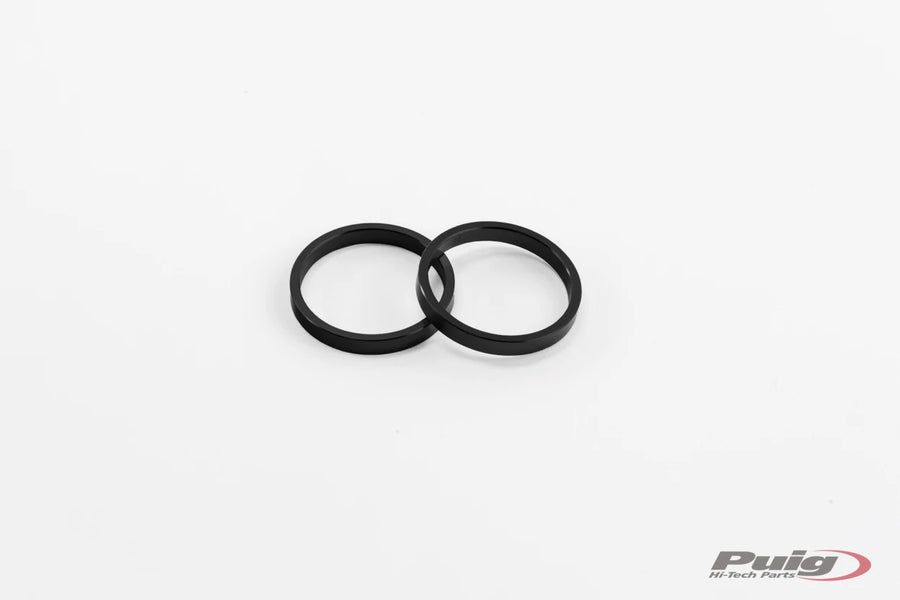 BMW G 310 R [2025] – Korte styreendevekter med ring – Svart nærbilde