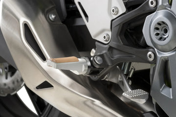 KTM RC 390 [2025] – Vintage fotstøtter – sølv - 0