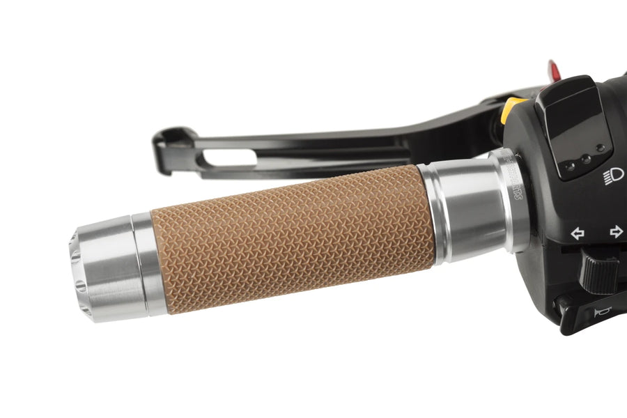 KAWASAKI Z 125 [2025] – Vintage Grips – Svart