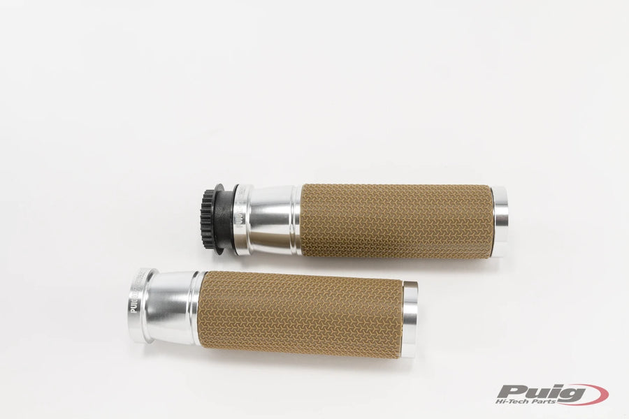 KAWASAKI Z 125 [2025] – Vintage Grips – Svart