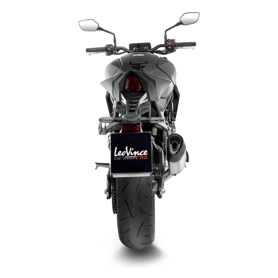 honda cb 1000 [LEOVINCE] – LV-14R slip-on lyddemper i rustfritt stål