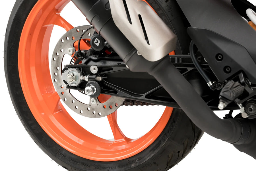 KTM RC 390 [2025] – Swingarm Protectors PRO – Sort
