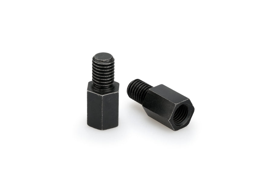 BMW S 1000 R [2025] – Sidespeiladapter for feste til styret – svart