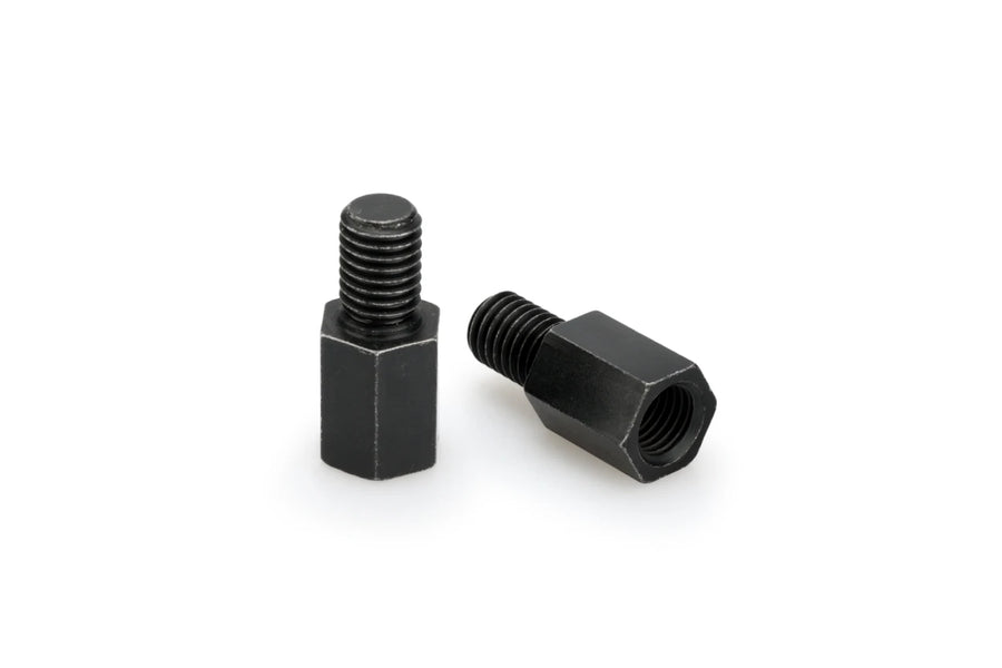 BMW S 1000 R [2025] – Sidespeiladapter for feste til styret – svart
