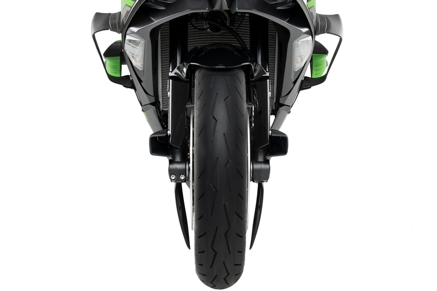 KAWASAKI ZX-6R NINJA [2025] – Bremsekjøler – Mattsvart
