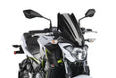 KAWASAKI Z 650 [2019] - PUIG New Generation Touring Frontrute | Svart | PUIG 9369N