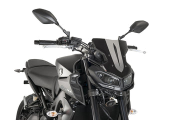 YAMAHA MT-09 SP [2020] - Ny generasjon sportsfrontrute | Svart | PUIG 9376N