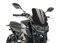 YAMAHA MT-09 SP [2020] - New Generation Touring Windshield | Svart | PUIG 9377N