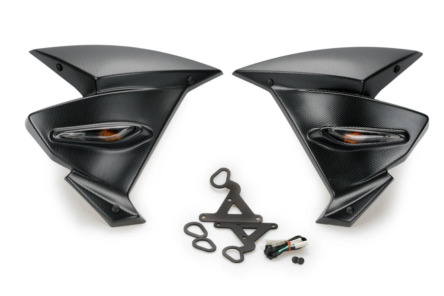 YAMAHA MT-09 SP [2020] – Radiatorhette – Mattsvart
