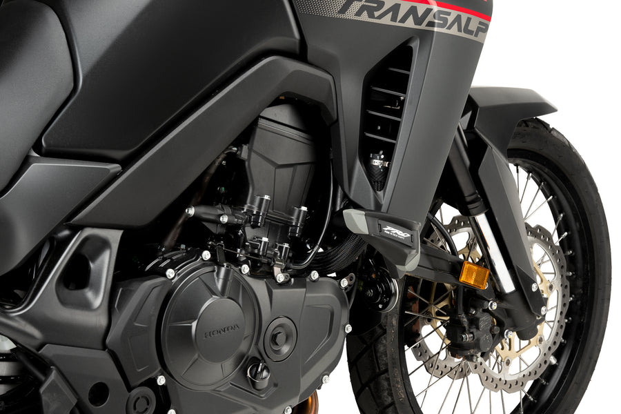 HONDA XL 750 TRANSALP [2025] – Crash pads PRO 2.0 – Svart
