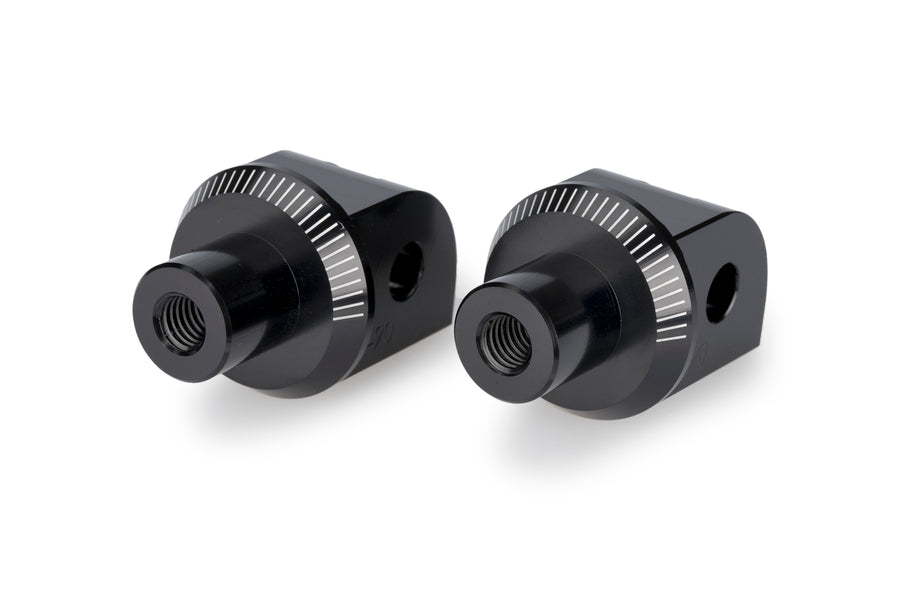 TRIUMPH SPEED 400 [2025] – Adapter fotstøtte gummipute “Rider” – Svart