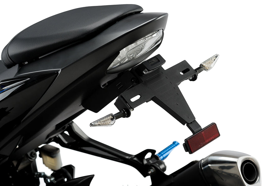 SUZUKI GSX-S750 / GSX-S1000 / GSX-S1000F - Kennzeichenhalter | Schwarz | PUIG 9422N