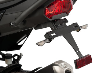 KAWASAKI VERSYS-X [2017–2018] - Kennzeichenhalter | Schwarz | PUIG 9475N