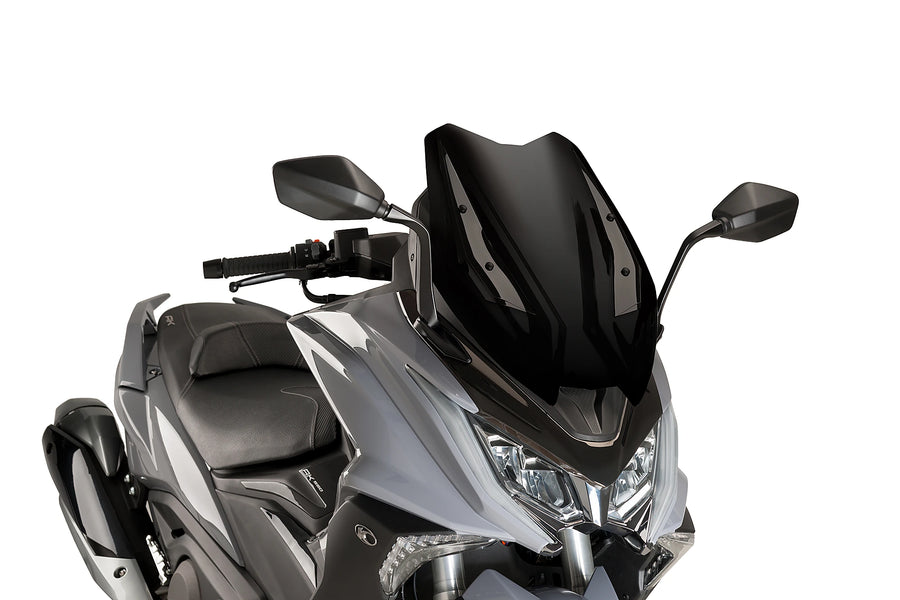 KYMCO AK 550 [2023] - Vindskjerm V-Tech Line Sport | Svart | PUIG 9478N
