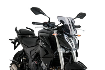 VOGE 500R [2025] – Flankervisirskjerm – Svart