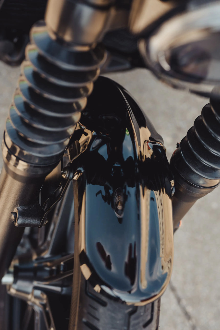harley davidson nightster 975 spesial [CULT WERK] – forhjulsskjerm old school