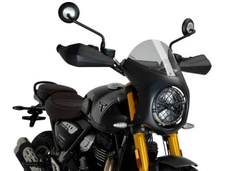 TRIUMPH SCRAMBLER 400X [2025] – Frontruteskinne – Titanium - 0