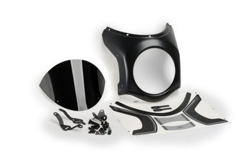 TRIUMPH SCRAMBLER 400X [2025] – Retro Fairing Screen – Svart - 0