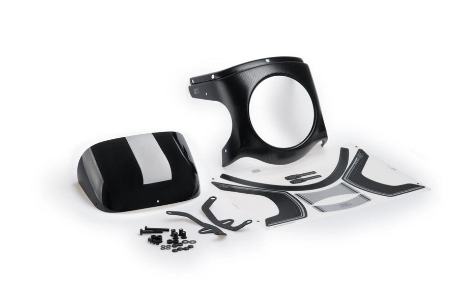 TRIUMPH BONNEVILLE SPEEDMASTER [2025] – Retro Fairing Screen – Svart