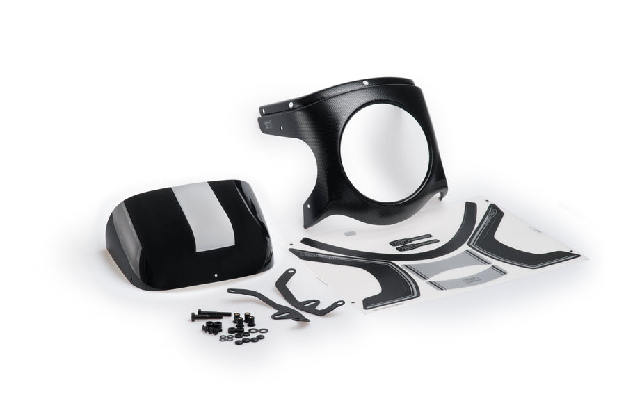 TRIUMPH BONNEVILLE SPEEDMASTER [2025] – Retro Fairing Screen – Svart