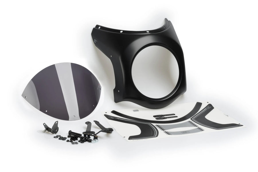 TRIUMPH SCRAMBLER 400X [2025] – Retro Fairing Screen – Svart