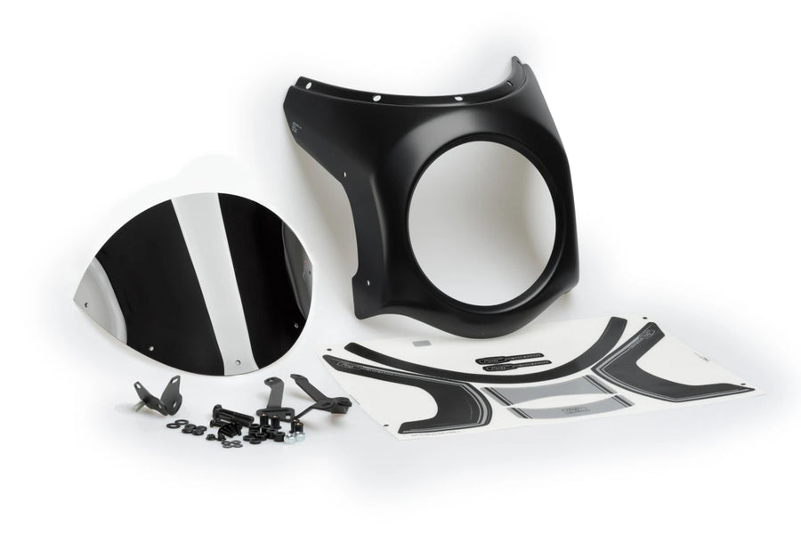 TRIUMPH SCRAMBLER 400X [2025] – Retro Fairing Screen – Svart