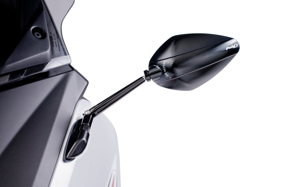 YAMAHA T-MAX 560 TECH MAX [2021] - Sidespeiladapter for feste til