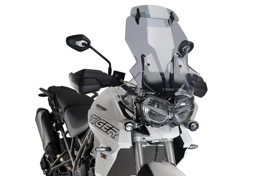 TIGER 800 XC/XR/XRX/XRT/XCX/XCA - Tourenscheibe mit Visier | Getönt | PUIG 9658H