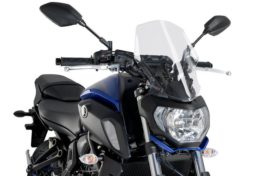 YAMAHA MT-07 [2020] - New Generation Touring Windshield | Fjern | PUIG 9667W