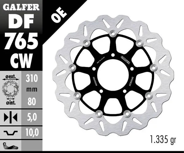 Mv Agusta F4 750 SPR [2004] - Bremsscheiben – Bild 5