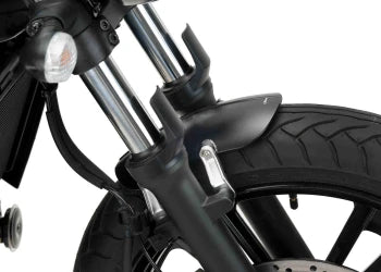 KAWASAKI VULCAN S [2025] – FRONTSKJERM AV frest metallplate – Svart