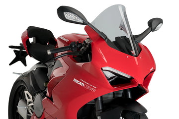 DUCATI PANIGALE V2 [2024] - PUIG R-Racer skjerm | Tonet | PUIG 9690H