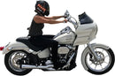Harley Davidson Fxlr [KLOCK WERKS] - Hugger Series frontskjerm med monteringsblokker for Softail/Dyna