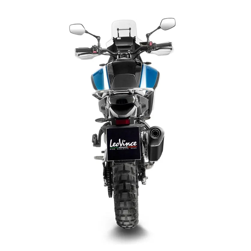 cf moto 450 [LEOVINCE] – LV-14 Black Edition baklyddemper
